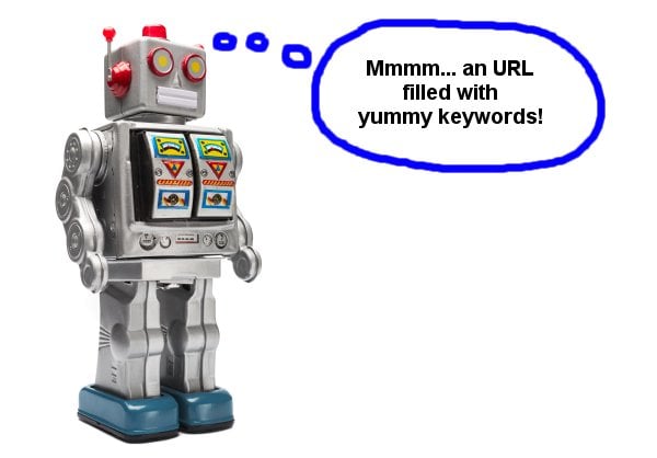 Googlebot dreaming of yummy keywords in URLs